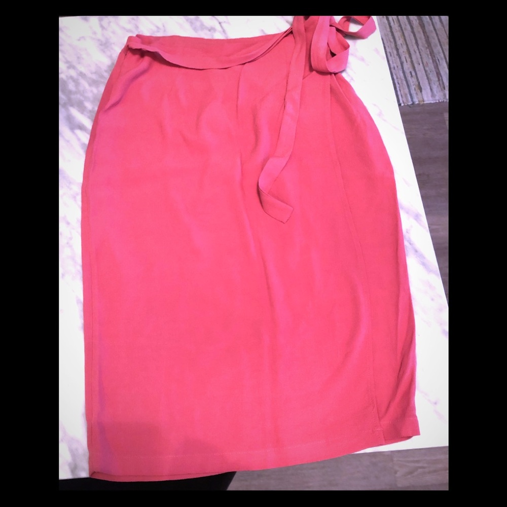 Reformation wrap skirt